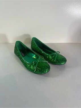 Funtasma Star-16G Green Glitter Ballet Flats
Fits Size 10